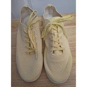 SUAVS Yellow Knit Sneakers The Zilker Unisex Shoes Women US/Men 13-No Insoles